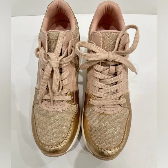 🌸Aldo TILIARIA Women’s Lace-Up Sneaker - Light Pink -🌸 - Picture 4 of 10